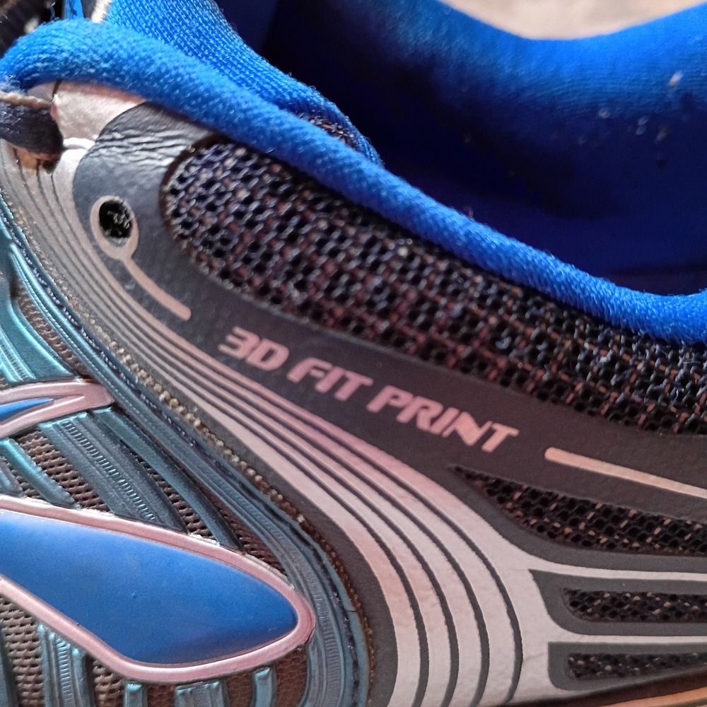 Brooks Glycerin 11 Mens 8.5 D Running Shoes Blue Black Silver 1101431D428 Y2K - Picture 9 of 11